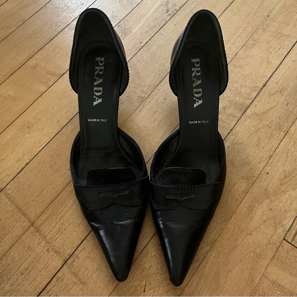 Prada Pointed Toe Heels - Picture 1 of 8